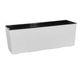 627 hrantík+vklad begonia dluto biely 19x56x19cm