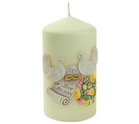 Wedding val.80/150 ecru mat.