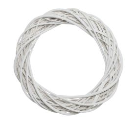 Prút.1/1 veniec biely 40x8,5cm