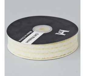 Stuha čipka 30mmx35y béžová