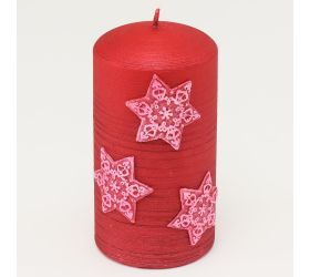 Hviezdy val.70/130 červený