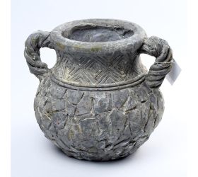 Obal váza mgo šedá 28x24x22cm