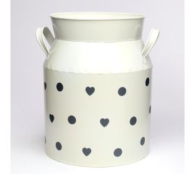 Obal konva veľká kov krém veľké bodky v:26,5x18cm super cena