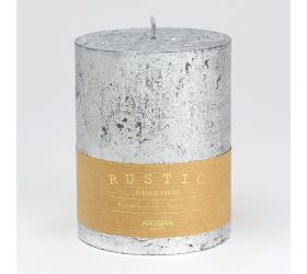 Rustic metalic val.9x11,5 strieborný