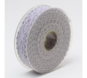 Stuha čipka  25mmx8m levanduľa