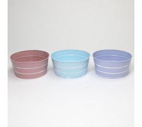 Obal kruh kov mix 3f pruhy v:9,5x20cm super cena