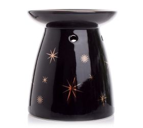 Aromalampa porcelán čierna 11*11*12.6cm super cena