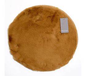 Koberec 32cm hnedý umelá kožušina