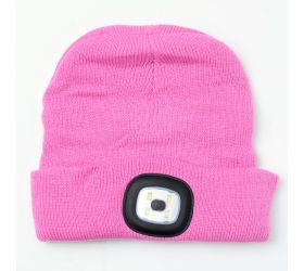 Čiapka albacore kid ružová m,4xsmd led