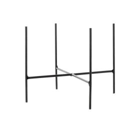 Stojan čierny pod kvety veľký 8x11cm