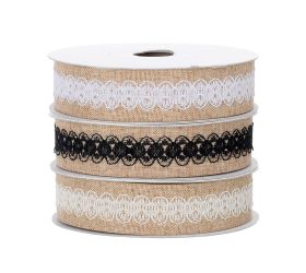 Stuha juta čipka1845 2cm/9m