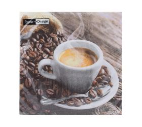 201866 servítky coffee 33x33cm