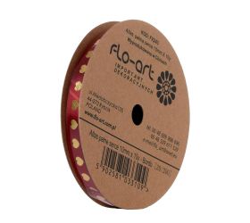 Stuha srdce 10mmx10y mix fa