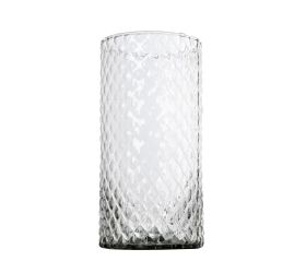 Valec váza sklo trans.. c/v/diam v200 d 100/ cil-h200-diam v20cm