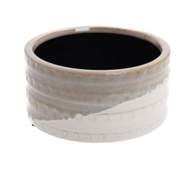 Obal trojfarebný keramika 16.7*16.7*8 hnedý