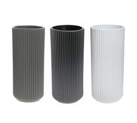 Váza keramika 10,5x23cm mix f