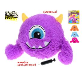 Príšerka plyšová toy & trends brain booom, 23cm, nafukovacie