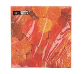 199413 servítky jeseň v daždi 33x33cm/199413