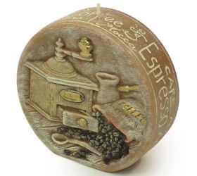 Káva dysk d hnedý 40/115