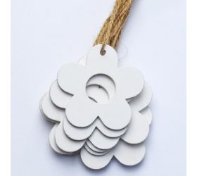 Záv. výrez kvietky natur 5cm s/20