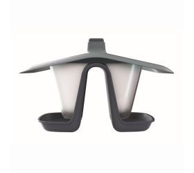 Ibfd krmítko pre vtáky antracit 28xš18,5xv17,3cm