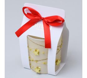 Girlanda voň.v skle krem