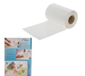 Super cena sáčok rolka 200mx0,25 tunel kvety tran/perla 0,25x200 m