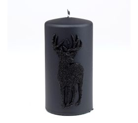 Jeleň val.7x14 čierny