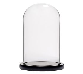 Kupola sklo drevený podstavec 12x21 super cena