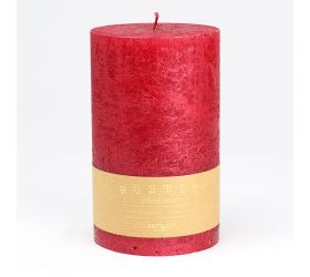 Rustic metalic val.9x15 červený