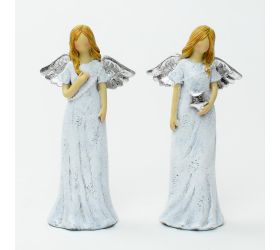 Anjel biely 7x4x15cm mix 2