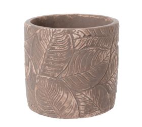 Obal cement brown d16*h14.5cm