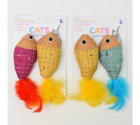 Hračka rybka pre mačky 2ass