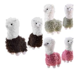 Lama plyšová mix 28cm