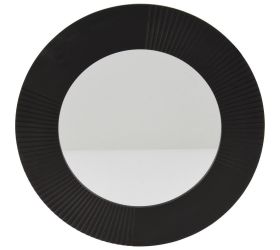 Zrkadlo okrúhle 40cm čierna aae340290