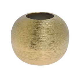 Obal keramika 18x18x14cm zlatá