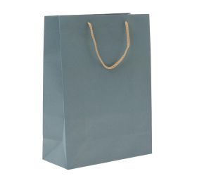 Taška papier kraft az modrá 27 × 37+12