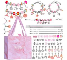 Sada korálky + prívesky + náramky darčekové balenie