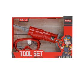 Vzduchové kladivo s okuliarmi