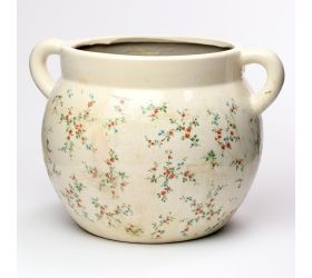 Obal s ušami keramika vzor kvety 31x25x21cm super cena