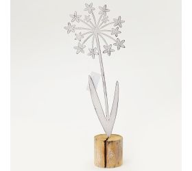 Púpava kov na pníku biela 40,5x14,5c7