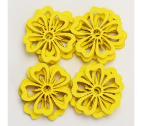 Kvietok eva s/12 4,5x0,5cm žl