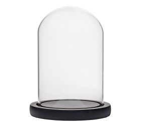 Kupola sklo drevený podstavec 10x15 super cena