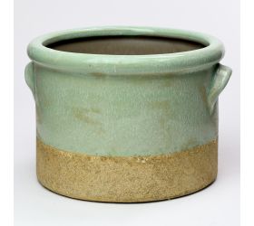 Obal keramika zelený 22x20,5x14,5cm super cena