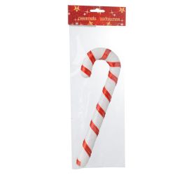 Záves lízatko vianoce 25cm červená