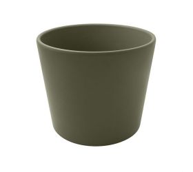 Obal keramika v22cm/pr.24cm oliva