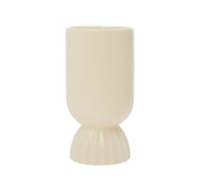 Obal keramika 10x10x20cm krém