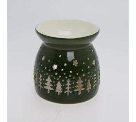 Aromalampa čierna vz. strom porcel 10,8*10,8*11,4cm