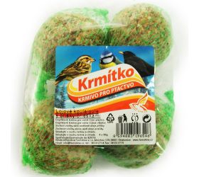 Krmítko - lojová guľa s orieškami 4x90g 18/k.