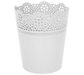 Dlac140 obal lace biely 13,5xh15,5cm